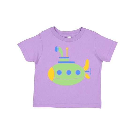 Inktastic Cute Green Submarine Boys or Girls Toddler T-Shirt