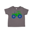thumbnail image 1 of Inktastic Cute Green Tractor Boys or Girls Toddler T-Shirt, 1 of 5