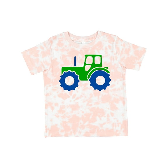Inktastic Cute Green Tractor Boys or Girls Toddler T-Shirt