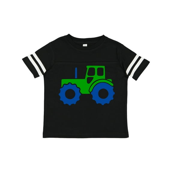 Inktastic Cute Green Tractor Boys or Girls Toddler T-Shirt