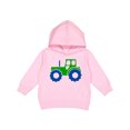 thumbnail image 1 of Inktastic Cute Green Tractor Toddler Hoodie, 1 of 4