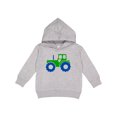 thumbnail image 1 of Inktastic Cute Green Tractor Toddler Hoodie, 1 of 4