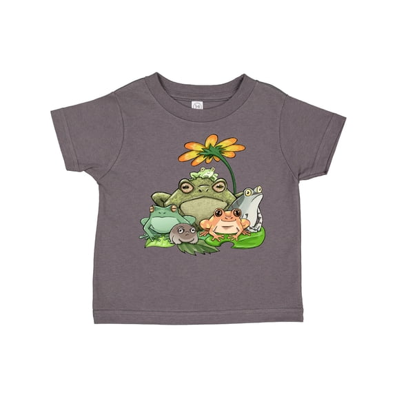 Inktastic Cute Group of Frogs Boys or Girls Toddler T-Shirt