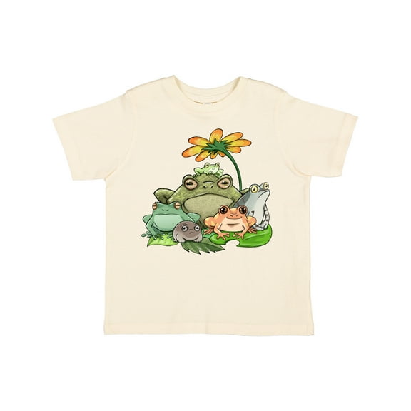 Inktastic Cute Group of Frogs Boys or Girls Toddler T-Shirt