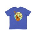 thumbnail image 1 of Inktastic Cute Guitar with Musical Notes Youth T-Shirt, 1 of 5