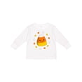 thumbnail image 1 of Inktastic Cute Halloween Candy Corn Boys or Girls Long Sleeve Toddler T-Shirt, 1 of 5