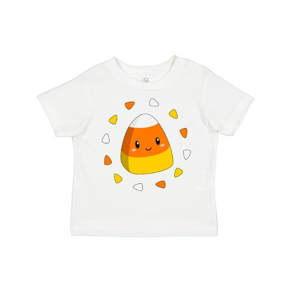 Inktastic Cute Halloween Candy Corn Boys or Girls Toddler T-Shirt