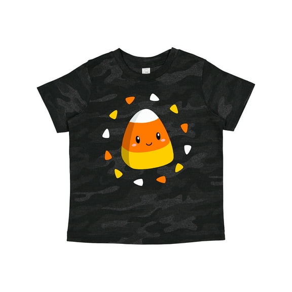 Inktastic Cute Halloween Candy Corn Boys or Girls Toddler T-Shirt