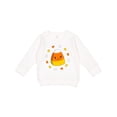 thumbnail image 1 of Inktastic Cute Halloween Candy Corn Toddler Sweatshirt, 1 of 4