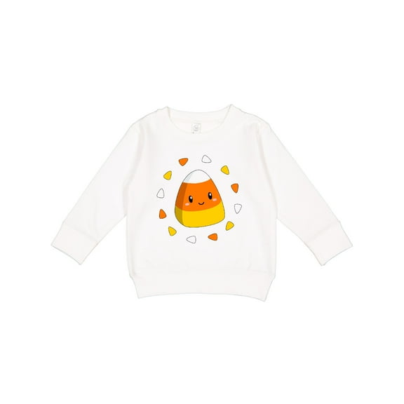 Inktastic Cute Halloween Candy Corn Toddler Sweatshirt