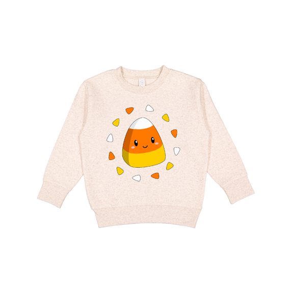 Inktastic Cute Halloween Candy Corn Toddler Sweatshirt