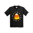 thumbnail image 1 of Inktastic Cute Halloween Candy Corn Youth T-Shirt, 1 of 5