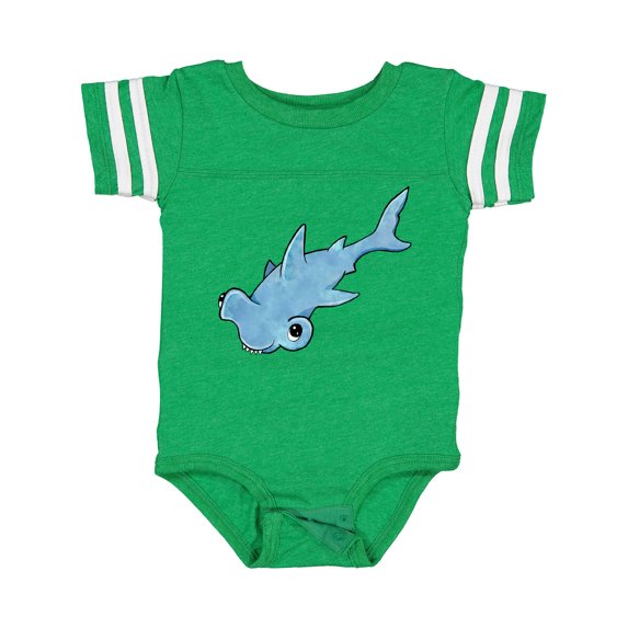 Inktastic Cute Hammerhead Shark Boys or Girls Baby Bodysuit