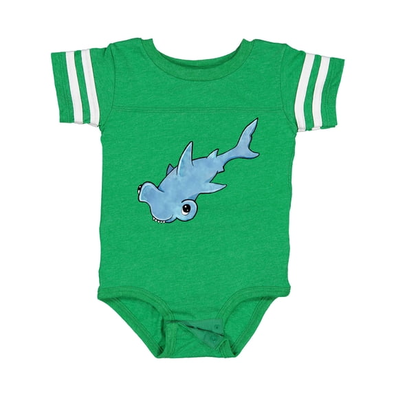 Inktastic Cute Hammerhead Shark Boys or Girls Baby Bodysuit
