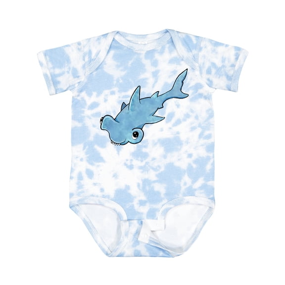 Inktastic Cute Hammerhead Shark Boys or Girls Baby Bodysuit