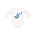 thumbnail image 1 of Inktastic Cute Hammerhead Shark Boys or Girls Long Sleeve Baby Bodysuit, 1 of 5