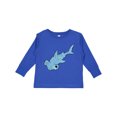 thumbnail image 1 of Inktastic Cute Hammerhead Shark Boys or Girls Long Sleeve Toddler T-Shirt, 1 of 5
