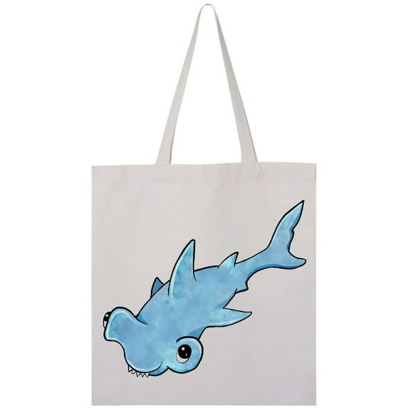 Inktastic Cute Hammerhead Shark Tote Bag
