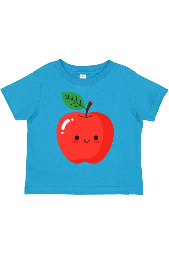 Cute Happy Apple Boys or Girls Toddler T-Shirt