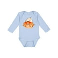 thumbnail image 1 of Inktastic Cute Hermit Crab on Beach Boys or Girls Long Sleeve Baby Bodysuit, 1 of 5
