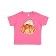 thumbnail image 1 of Inktastic Cute Hermit Crab on Beach Boys or Girls Toddler T-Shirt, 1 of 5