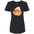thumbnail image 1 of Inktastic Cute Hermit Crab on Beach Women's T-Shirt, 1 of 5
