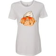 thumbnail image 1 of Inktastic Cute Hermit Crab on Beach Women's T-Shirt, 1 of 5