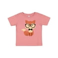 thumbnail image 1 of Inktastic Cute Hipster Fox Boys or Girls Baby T-Shirt, 1 of 5
