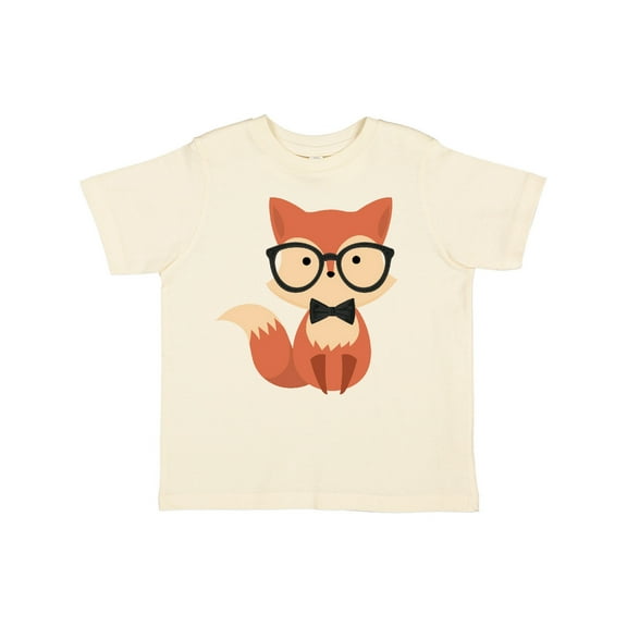 Inktastic Cute Hipster Fox Boys or Girls Toddler T-Shirt