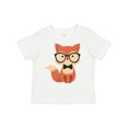 thumbnail image 1 of Inktastic Cute Hipster Fox Boys or Girls Toddler T-Shirt, 1 of 5