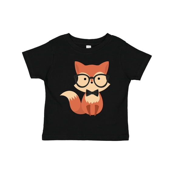Inktastic Cute Hipster Fox Boys or Girls Toddler T-Shirt