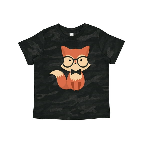 Inktastic Cute Hipster Fox Boys or Girls Toddler T-Shirt