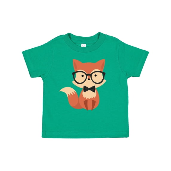 Inktastic Cute Hipster Fox Boys or Girls Toddler T-Shirt