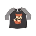 thumbnail image 1 of Inktastic Cute Hipster Fox Women's Plus Size T-Shirt, 1 of 5