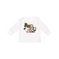 thumbnail image 1 of Inktastic Cute Horse, Sheep, Cow, Pig, and Rooster Farm Animals Boys or Girls Long Sleeve Toddler T-Shirt, 1 of 5