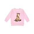 thumbnail image 1 of Inktastic Cute Horse Toddler Sweatshirt, 1 of 4