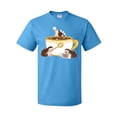 thumbnail image 1 of Inktastic Cute Hot Chocolate Hedgehogs T-Shirt, 1 of 5