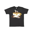 thumbnail image 1 of Inktastic Cute Hot Chocolate Hedgehogs T-Shirt, 1 of 5