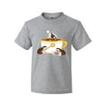 thumbnail image 1 of Inktastic Cute Hot Chocolate Hedgehogs Youth T-Shirt, 1 of 5
