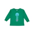 thumbnail image 1 of Inktastic Cute Jellyfish, Little Jellyfish, Blue Jellyfish Girls Long Sleeve Toddler T-Shirt, 1 of 5