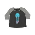 thumbnail image 1 of Inktastic Cute Jellyfish, Little Jellyfish, Blue Jellyfish Women's Plus Size T-Shirt, 1 of 5