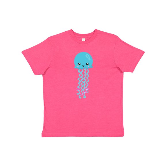 Inktastic Cute Jellyfish, Little Jellyfish, Blue Jellyfish Youth T-Shirt