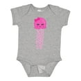 thumbnail image 1 of Inktastic Cute Jellyfish, Little Jellyfish, Pink Jellyfish Girls Baby Bodysuit, 1 of 5