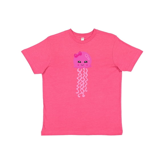 Inktastic Cute Jellyfish, Little Jellyfish, Pink Jellyfish Youth T-Shirt