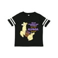 thumbnail image 1 of Inktastic Cute Jumping Alpaca-Great Grandma And Grandpa's You Say? ALPACA my bags! Boys or Girls Toddler T-Shirt, 1 of 4