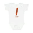 thumbnail image 1 of Inktastic Cute Kawaii Bacon Boys or Girls Baby Bodysuit, 1 of 5