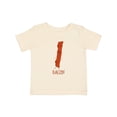 thumbnail image 1 of Inktastic Cute Kawaii Bacon Boys or Girls Baby T-Shirt, 1 of 5