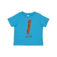 thumbnail image 1 of Inktastic Cute Kawaii Bacon Boys or Girls Toddler T-Shirt, 1 of 5