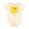 thumbnail image 1 of Inktastic Cute Kawaii Cheese Boys or Girls Baby Bodysuit, 1 of 5