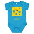 thumbnail image 1 of Inktastic Cute Kawaii Cheese Boys or Girls Baby Bodysuit, 1 of 5